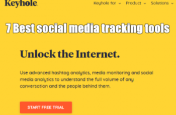 7 Best social media tracking tools