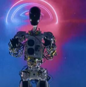 Elon musk humanoid robot Optimus