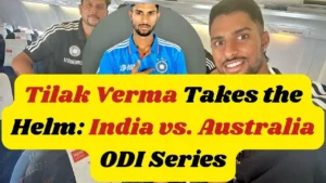 Ind vs Aus ODI Fever: Tilak Verma's Challenge Against Australia