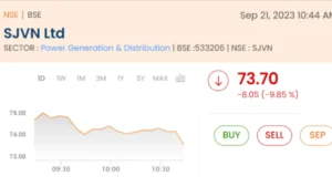 SJVN Shares Drop 10% – Buy Now or Regret Later